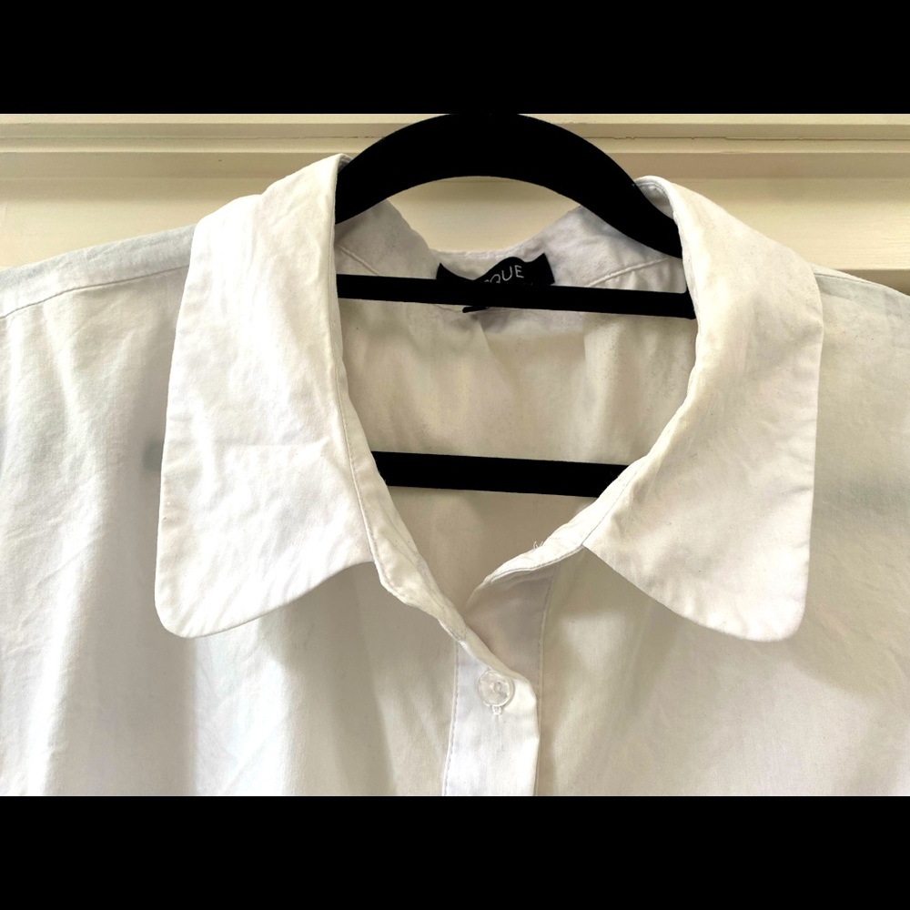 BASQUE White- Business Shirt- long sleeves - Picture 1 of 6